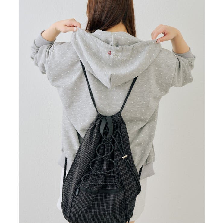 配色BIGロゴZIPパーカー | NICE CLAUP / OLIVE des OLIVE　OUTLET | 詳細画像53 