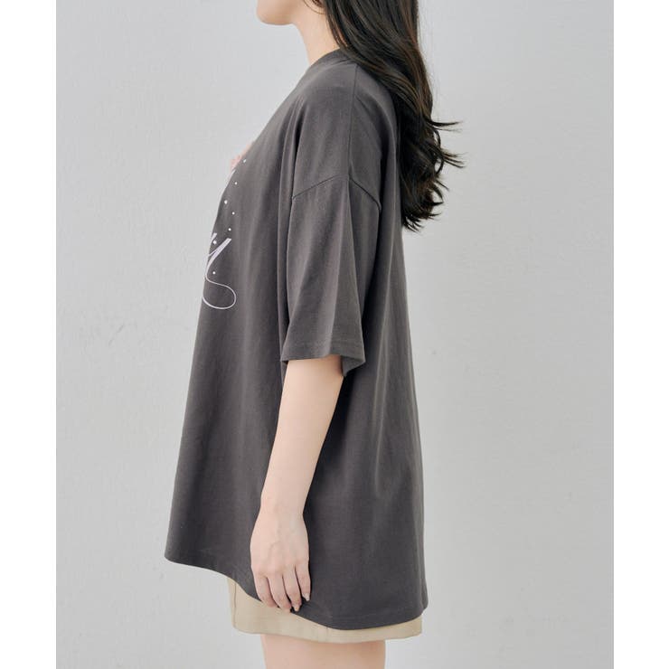 ニャンコ三姉妹 ビッグTシャツ | NICE CLAUP / OLIVE des OLIVE　OUTLET | 詳細画像10 