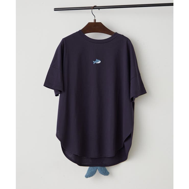 アニマル足尻モチーフTシャツ | NICE CLAUP / OLIVE des OLIVE　OUTLET | 詳細画像6 