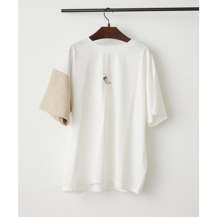 アニマルひょっこりTシャツ | NICE CLAUP / OLIVE des OLIVE　OUTLET | 詳細画像3 