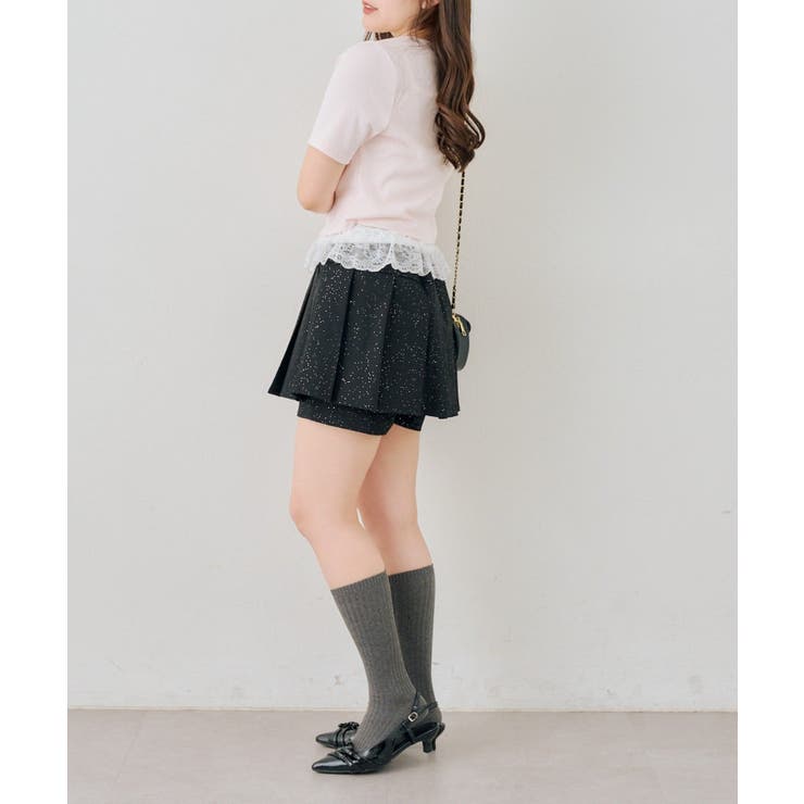 【セットアイテム】半袖カーディガン＆裾レースキャミ | NICE CLAUP / OLIVE des OLIVE　OUTLET | 詳細画像11 