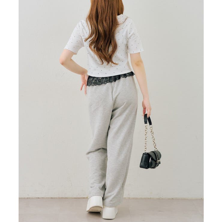 【セットアイテム】半袖カーディガン＆裾レースキャミ | NICE CLAUP / OLIVE des OLIVE　OUTLET | 詳細画像23 