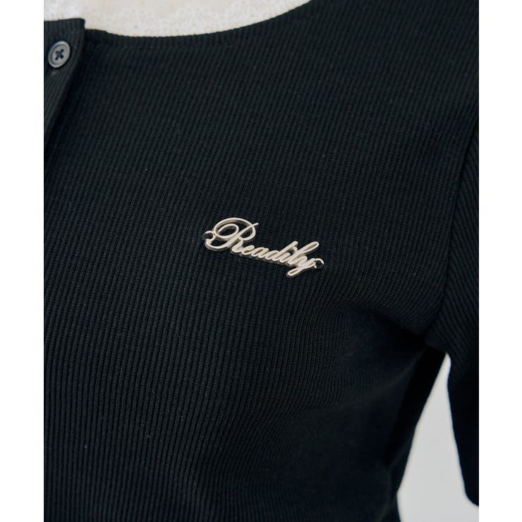 テレコ裾レースヘンリーTシャツ | NICE CLAUP / OLIVE des OLIVE　OUTLET | 詳細画像10 