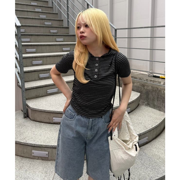 ヘンリーパーカープルオーバー | NICE CLAUP / OLIVE des OLIVE　OUTLET | 詳細画像2 