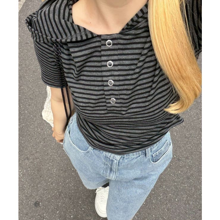 ヘンリーパーカープルオーバー | NICE CLAUP / OLIVE des OLIVE　OUTLET | 詳細画像3 