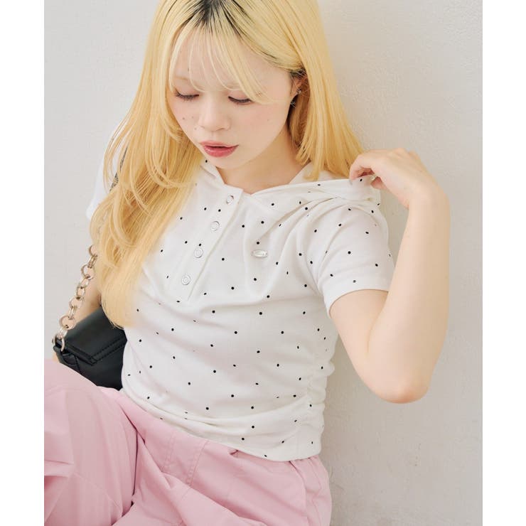 ドット | ヘンリーパーカープルオーバー | NICE CLAUP / OLIVE des OLIVE　OUTLET