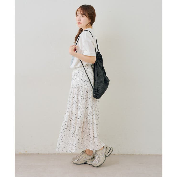 お花×ラインストーンBIGTシャツ | NICE CLAUP / OLIVE des OLIVE　OUTLET | 詳細画像4 