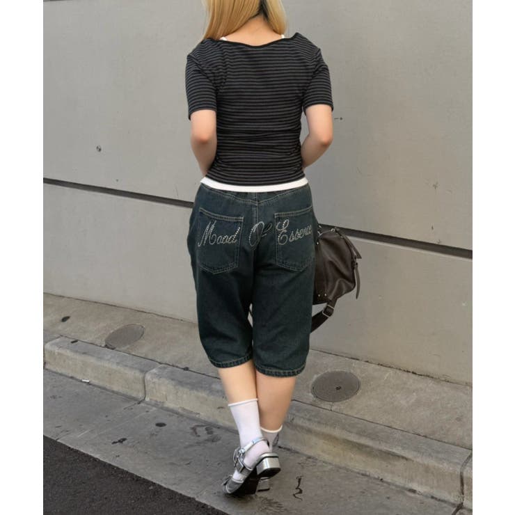 レースアップレイヤード風プルオーバー | NICE CLAUP / OLIVE des OLIVE　OUTLET | 詳細画像19 