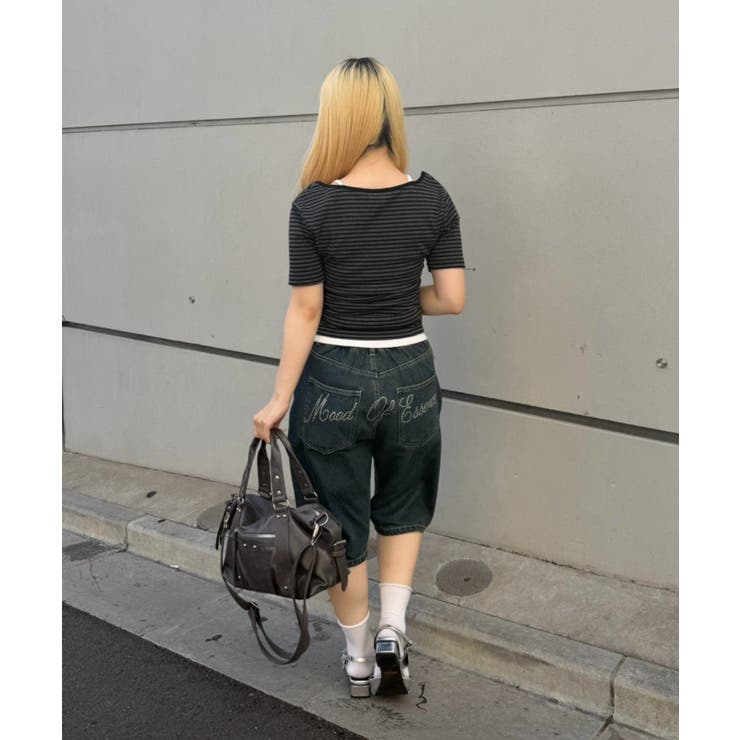 レースアップレイヤード風プルオーバー | NICE CLAUP / OLIVE des OLIVE　OUTLET | 詳細画像20 