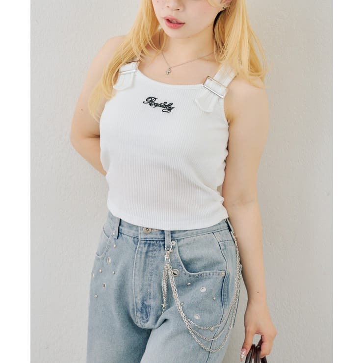 ベルト付タンク | NICE CLAUP / OLIVE des OLIVE　OUTLET | 詳細画像2 