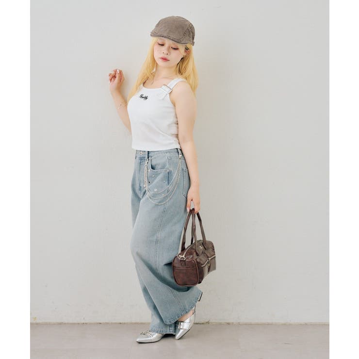 ベルト付タンク | NICE CLAUP / OLIVE des OLIVE　OUTLET | 詳細画像5 
