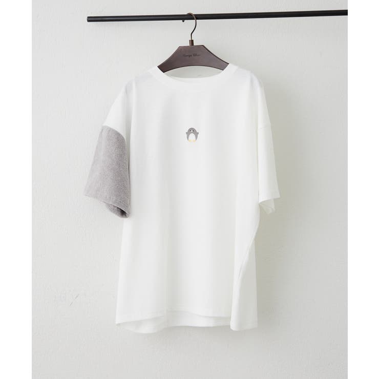 【人気シリーズ】アニマルショルダーTシャツ | NICE CLAUP / OLIVE des OLIVE　OUTLET | 詳細画像4 