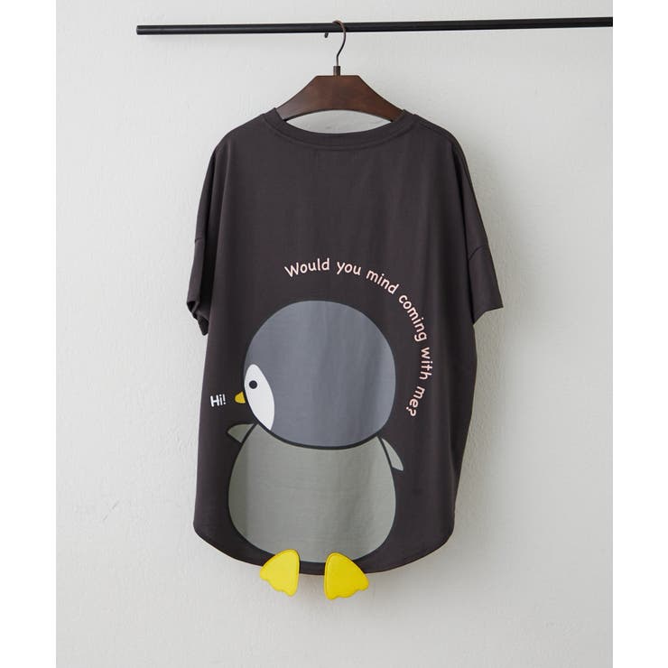柄3 | 【人気デザイン】アニマル尻尾Tシャツ | NICE CLAUP / OLIVE des OLIVE　OUTLET