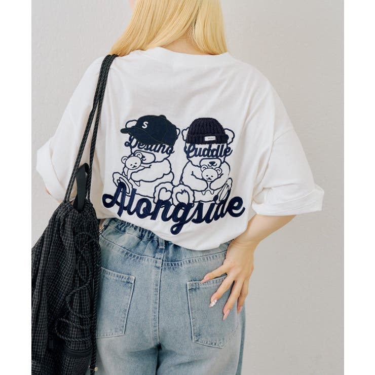 ベアーベアーTシャツ | NICE CLAUP / OLIVE des OLIVE　OUTLET | 詳細画像2 