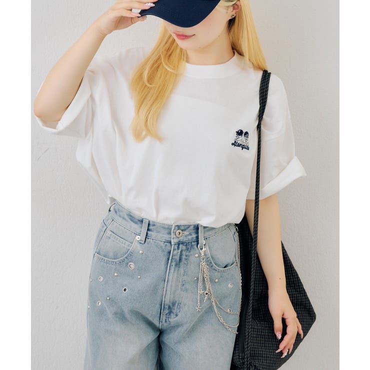 ベアーベアーTシャツ | NICE CLAUP / OLIVE des OLIVE　OUTLET | 詳細画像4 
