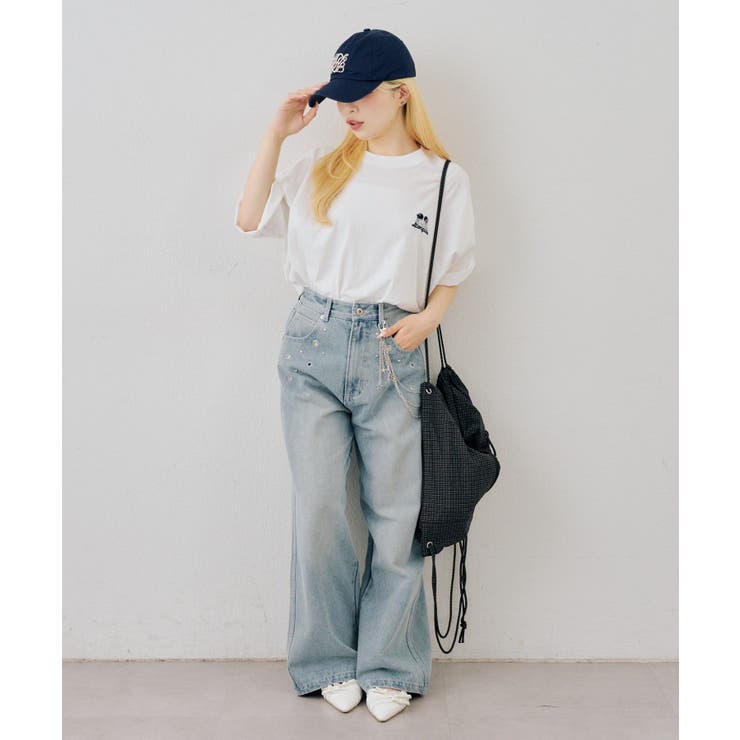 ベアーベアーTシャツ | NICE CLAUP / OLIVE des OLIVE　OUTLET | 詳細画像7 