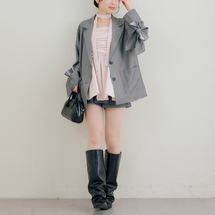 【セットアップ対応】レースリボンテーラージャケット | RMAF　NICE CLAUP / OLIVE des OLIVE | 詳細画像17 