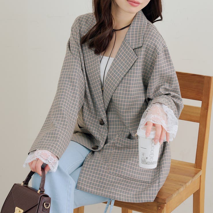 【セットアップ対応】レースリボンテーラージャケット | RMAF　NICE CLAUP / OLIVE des OLIVE | 詳細画像20 