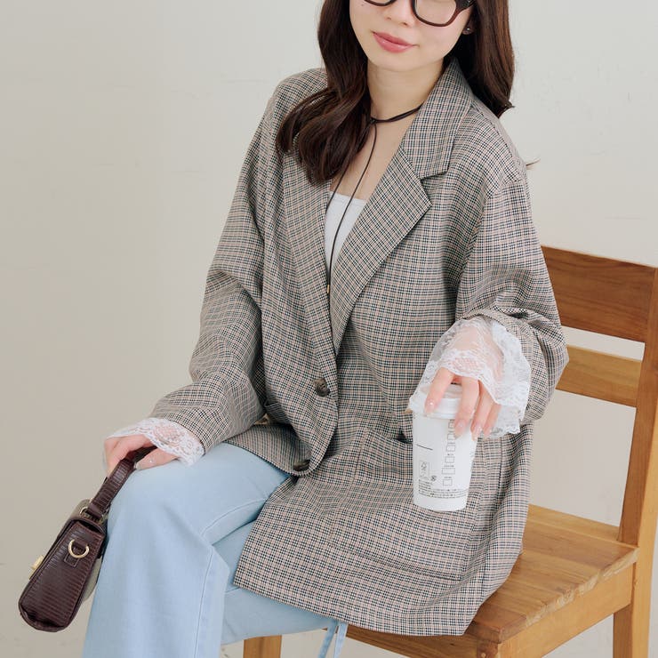 【セットアップ対応】レースリボンテーラージャケット | RMAF　NICE CLAUP / OLIVE des OLIVE | 詳細画像21 