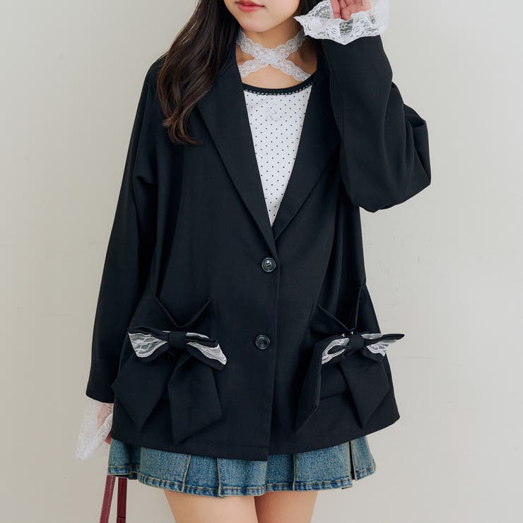 【セットアップ対応】レースリボンテーラージャケット | RMAF　NICE CLAUP / OLIVE des OLIVE | 詳細画像31 