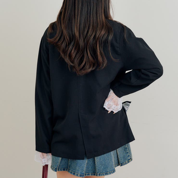 【セットアップ対応】レースリボンテーラージャケット | RMAF　NICE CLAUP / OLIVE des OLIVE | 詳細画像33 