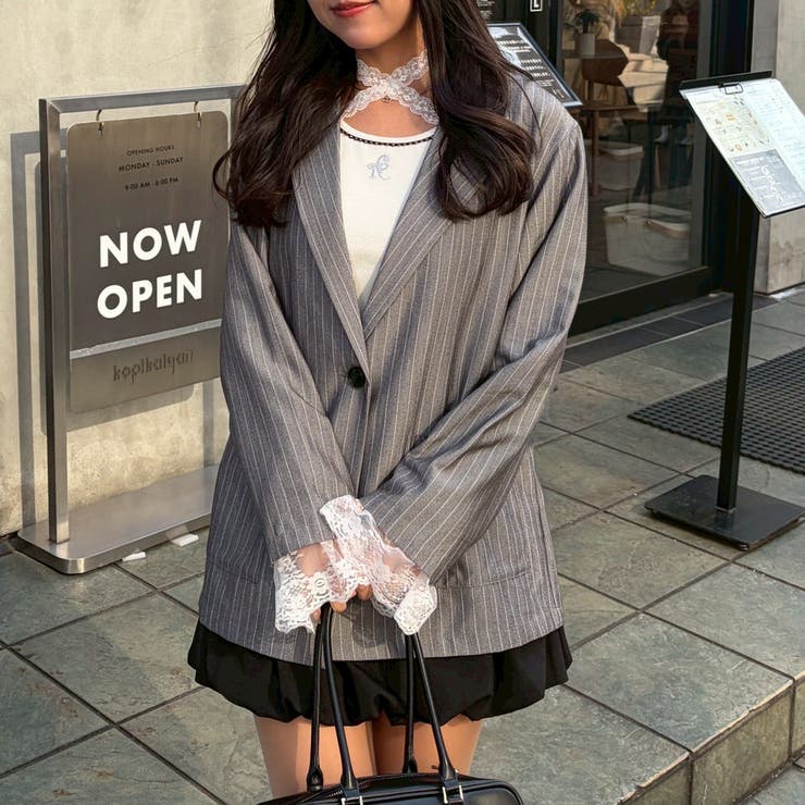 【セットアップ対応】レースリボンテーラージャケット | RMAF　NICE CLAUP / OLIVE des OLIVE | 詳細画像39 