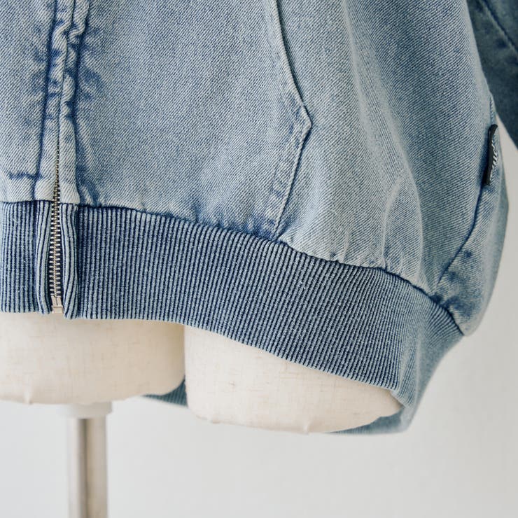 【丈の長さを選べる】デニムブルゾン | RMAF　NICE CLAUP / OLIVE des OLIVE | 詳細画像7 