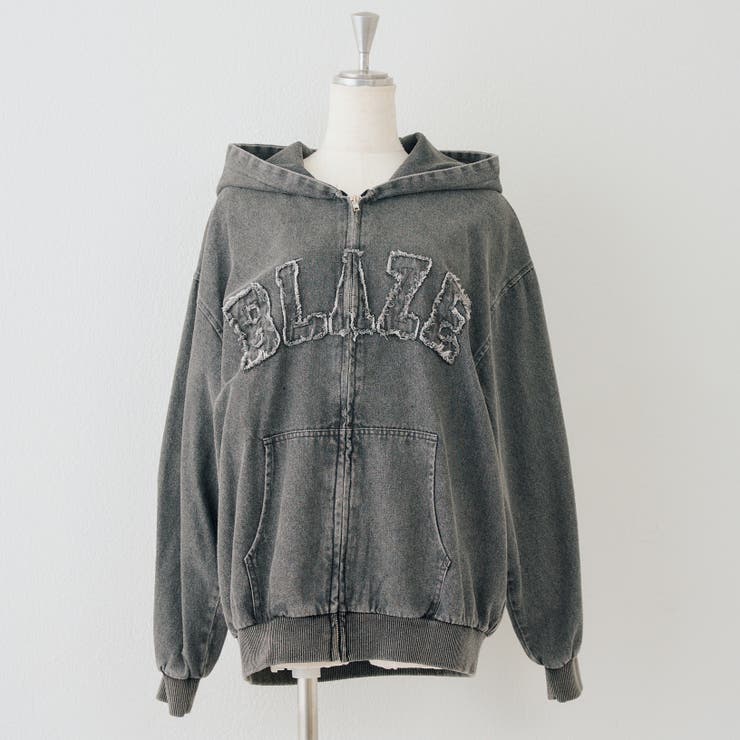 ブラック | 【丈の長さを選べる】デニムブルゾン | RMAF　NICE CLAUP / OLIVE des OLIVE