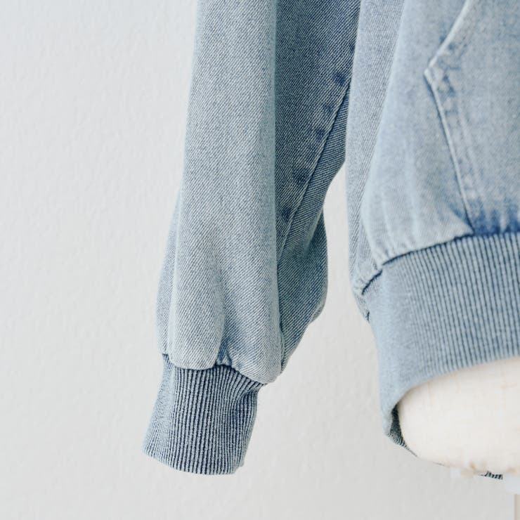 【丈の長さを選べる】デニムブルゾン | RMAF　NICE CLAUP / OLIVE des OLIVE | 詳細画像8 