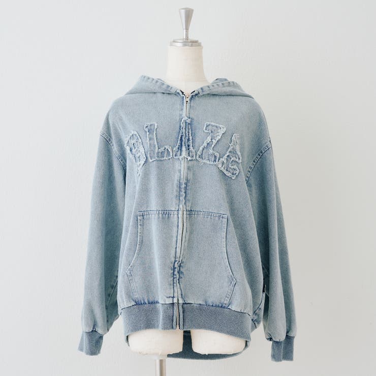 【丈の長さを選べる】デニムブルゾン | RMAF　NICE CLAUP / OLIVE des OLIVE | 詳細画像3 