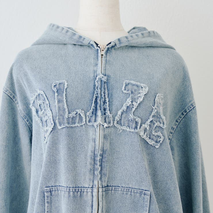 【丈の長さを選べる】デニムブルゾン | RMAF　NICE CLAUP / OLIVE des OLIVE | 詳細画像5 