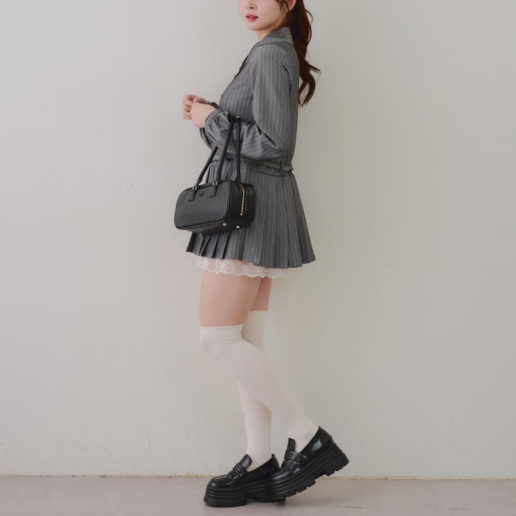 ベルト付シャツミニワンピース | RMAF　NICE CLAUP / OLIVE des OLIVE | 詳細画像7 