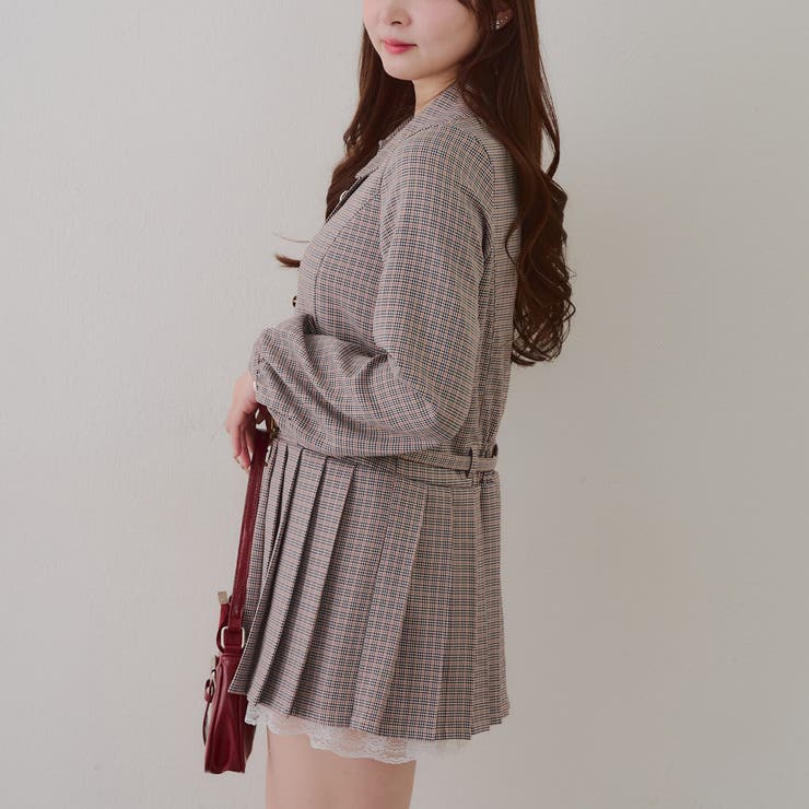 ベルト付シャツミニワンピース | RMAF　NICE CLAUP / OLIVE des OLIVE | 詳細画像10 