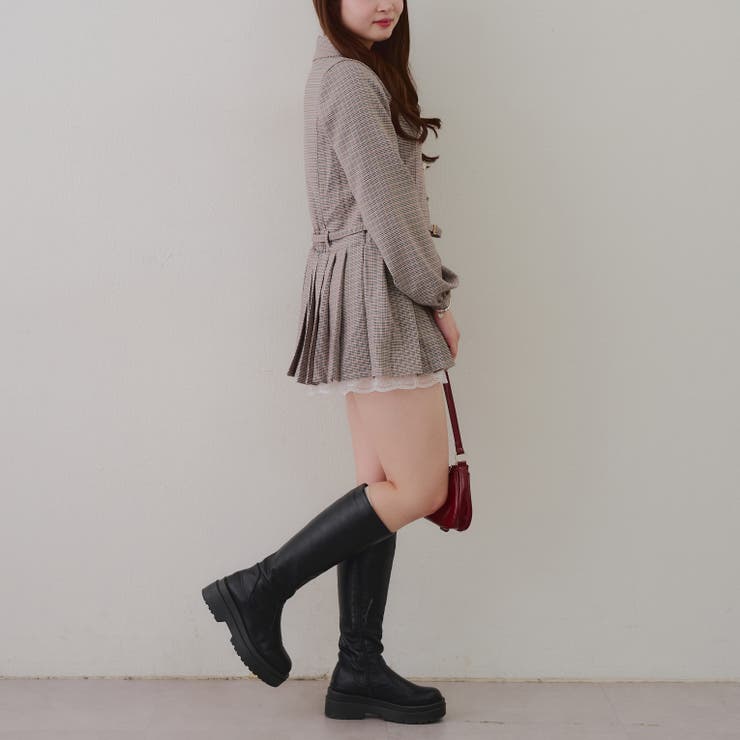 ベルト付シャツミニワンピース | RMAF　NICE CLAUP / OLIVE des OLIVE | 詳細画像16 