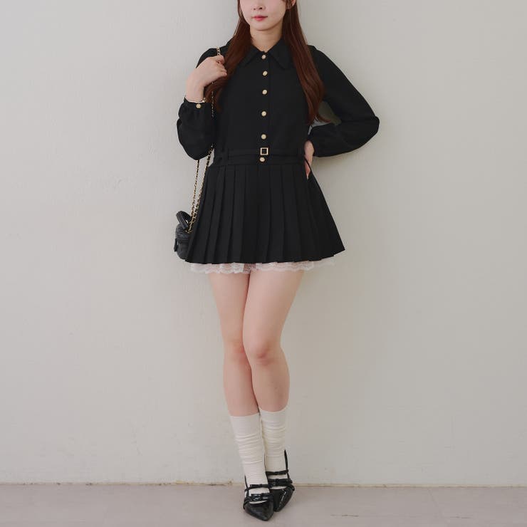 ベルト付シャツミニワンピース | RMAF　NICE CLAUP / OLIVE des OLIVE | 詳細画像22 