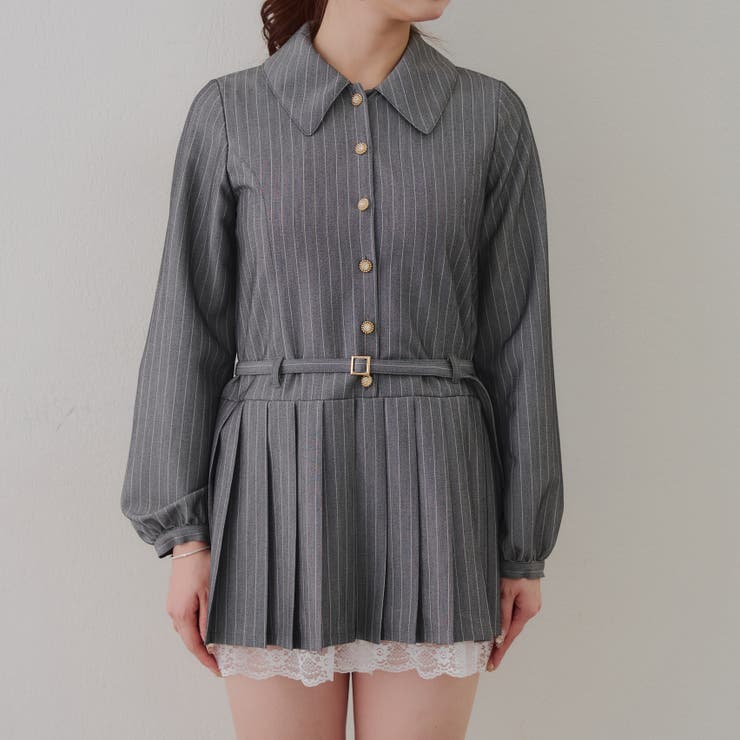 ベルト付シャツミニワンピース | RMAF　NICE CLAUP / OLIVE des OLIVE | 詳細画像26 