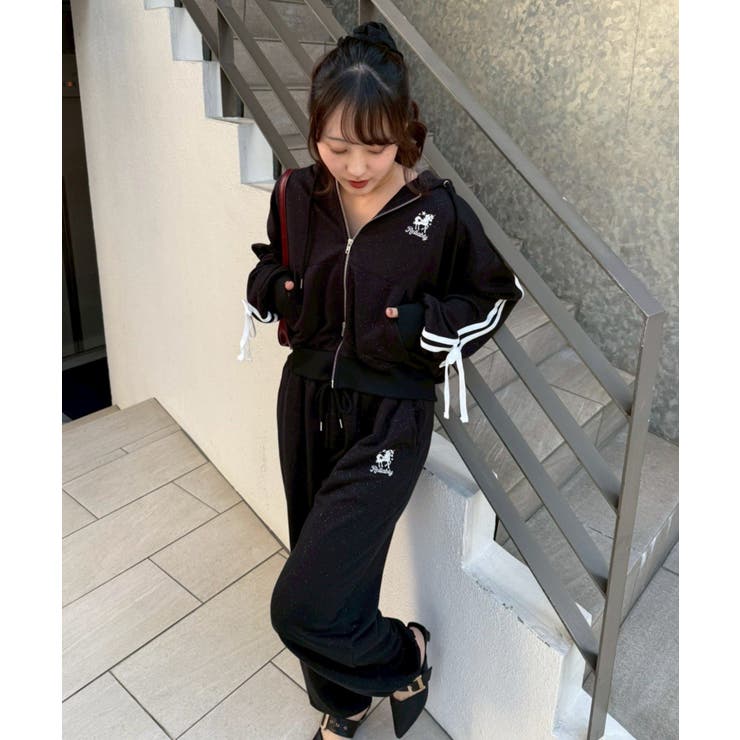 【セットアップ】キラキラ空港コーデ | RMAF　NICE CLAUP / OLIVE des OLIVE | 詳細画像25 