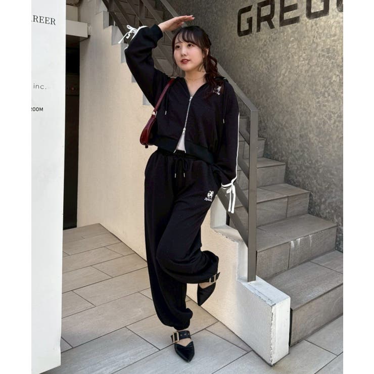 【セットアップ】キラキラ空港コーデ | RMAF　NICE CLAUP / OLIVE des OLIVE | 詳細画像27 