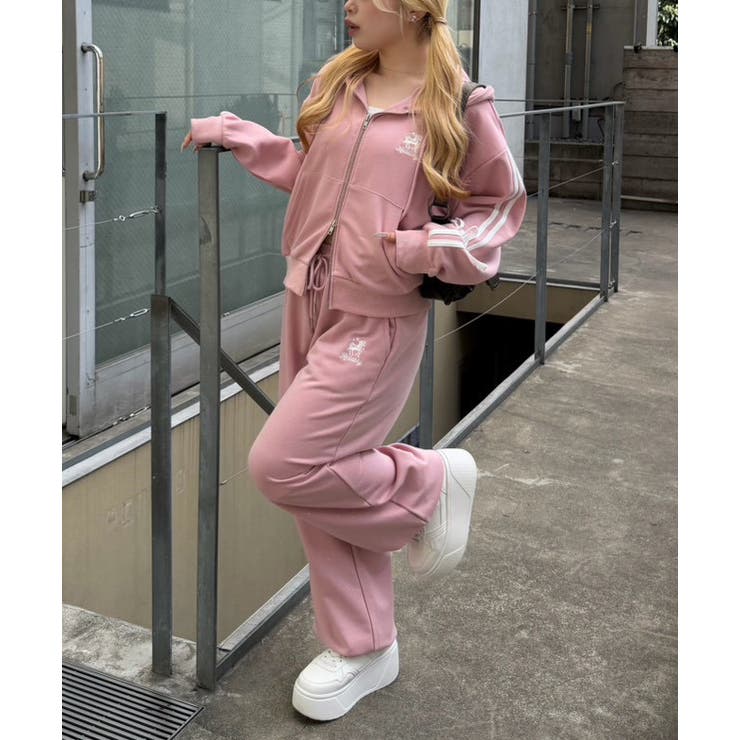 【セットアップ】キラキラ空港コーデ | RMAF　NICE CLAUP / OLIVE des OLIVE | 詳細画像2 