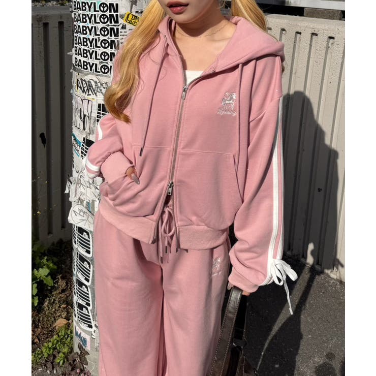 【セットアップ】キラキラ空港コーデ | RMAF　NICE CLAUP / OLIVE des OLIVE | 詳細画像3 