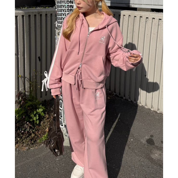 【セットアップ】キラキラ空港コーデ | RMAF　NICE CLAUP / OLIVE des OLIVE | 詳細画像5 