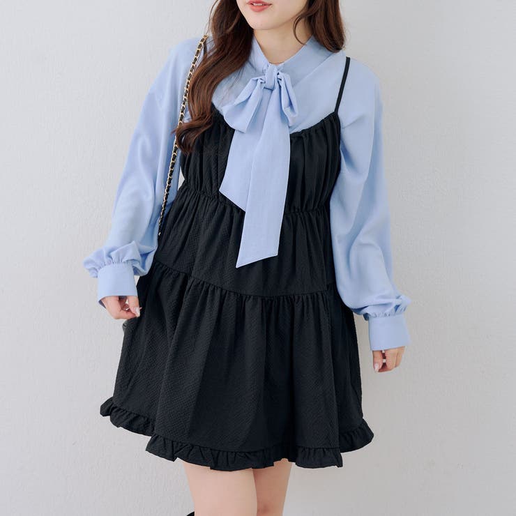 ティアードチュニックワンピース | RMAF　NICE CLAUP / OLIVE des OLIVE | 詳細画像1 