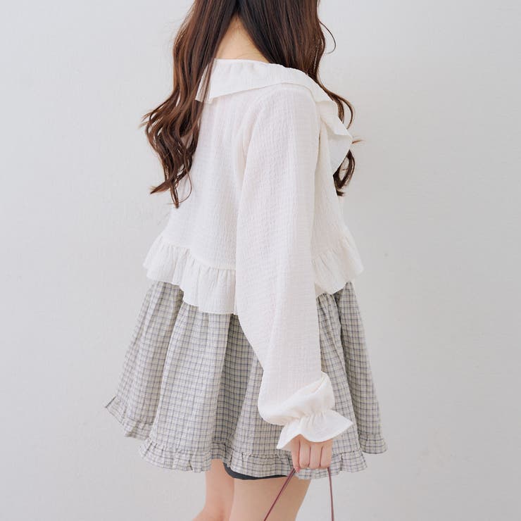 ティアードチュニックワンピース | RMAF　NICE CLAUP / OLIVE des OLIVE | 詳細画像13 