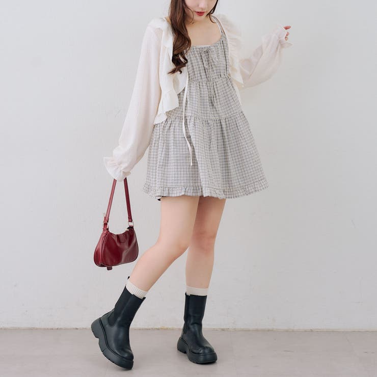 ティアードチュニックワンピース | RMAF　NICE CLAUP / OLIVE des OLIVE | 詳細画像17 