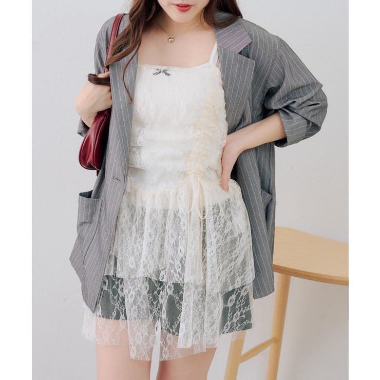 脇ギャザーチュニックワンピース | RMAF　NICE CLAUP / OLIVE des OLIVE | 詳細画像10 