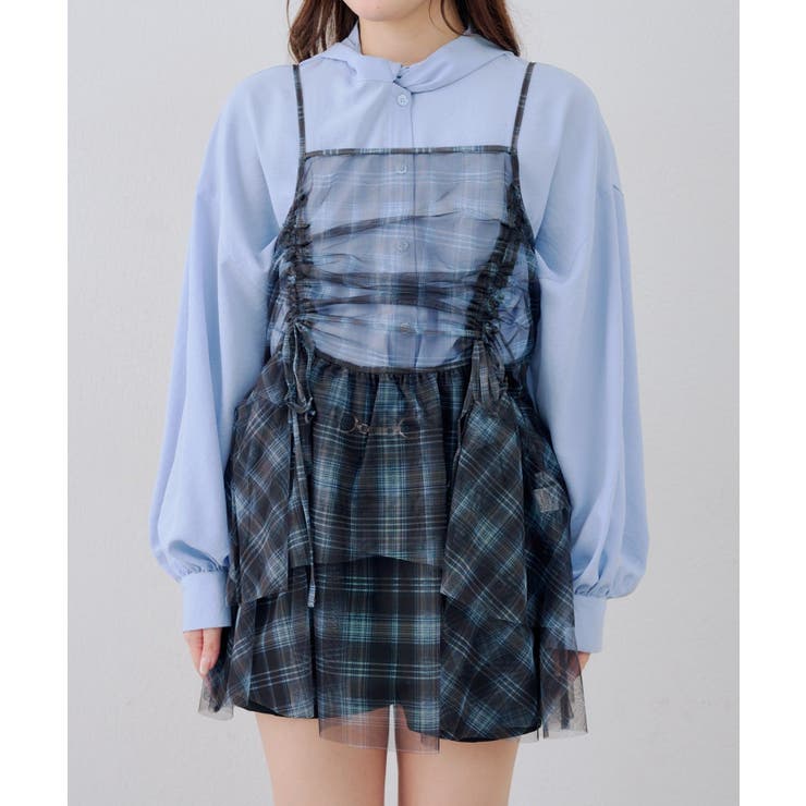 脇ギャザーチュニックワンピース | RMAF　NICE CLAUP / OLIVE des OLIVE | 詳細画像23 