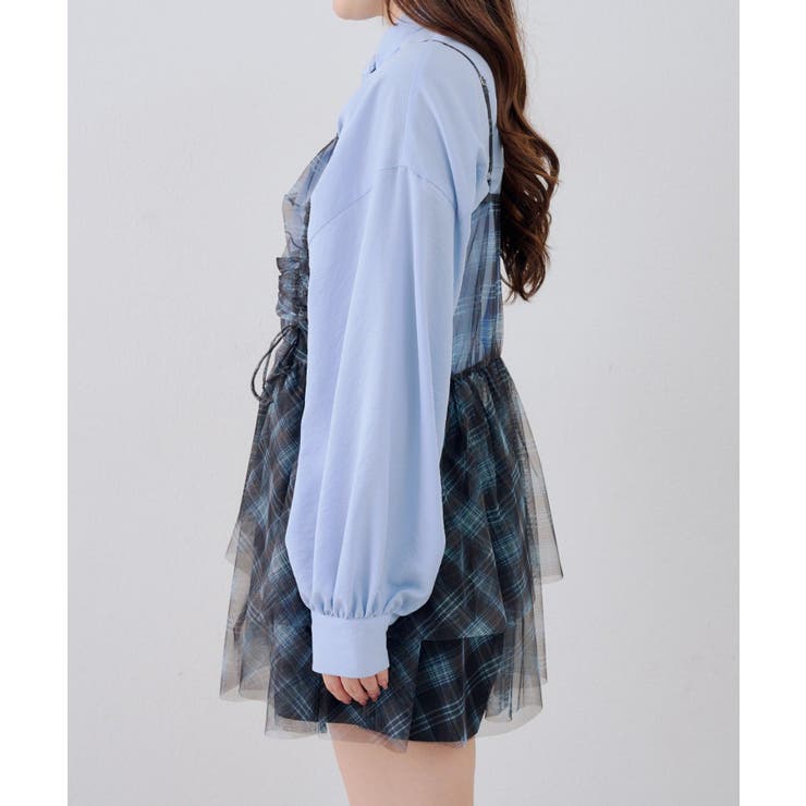 脇ギャザーチュニックワンピース | RMAF　NICE CLAUP / OLIVE des OLIVE | 詳細画像24 