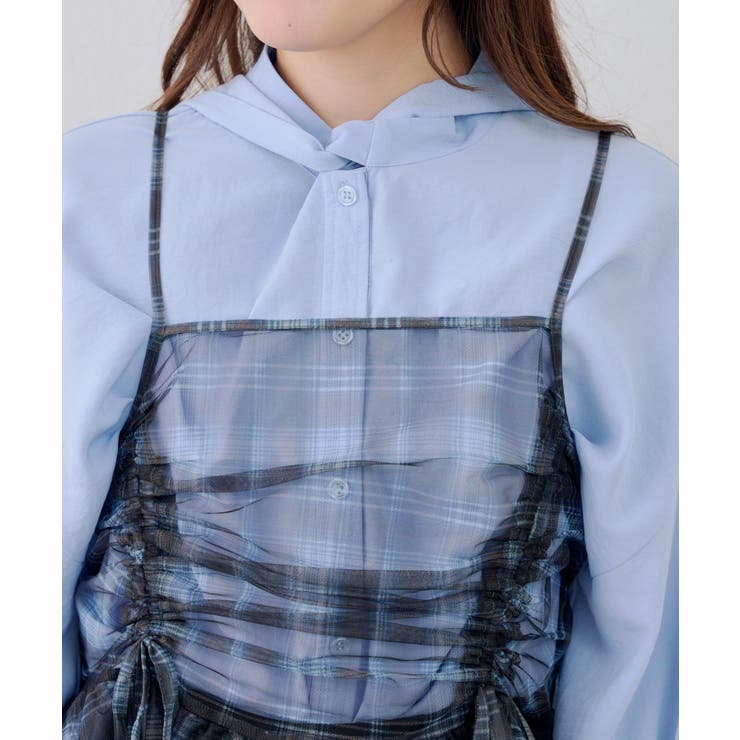 脇ギャザーチュニックワンピース | RMAF　NICE CLAUP / OLIVE des OLIVE | 詳細画像27 