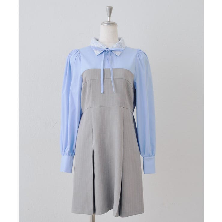 ストライプ | ドッキングミニワンピース | RMAF　NICE CLAUP / OLIVE des OLIVE