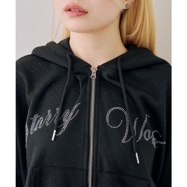 【セットアップ】半袖ジップスウェット+ティアードミニスカート | NICE CLAUP / OLIVE des OLIVE　OUTLET | 詳細画像10 